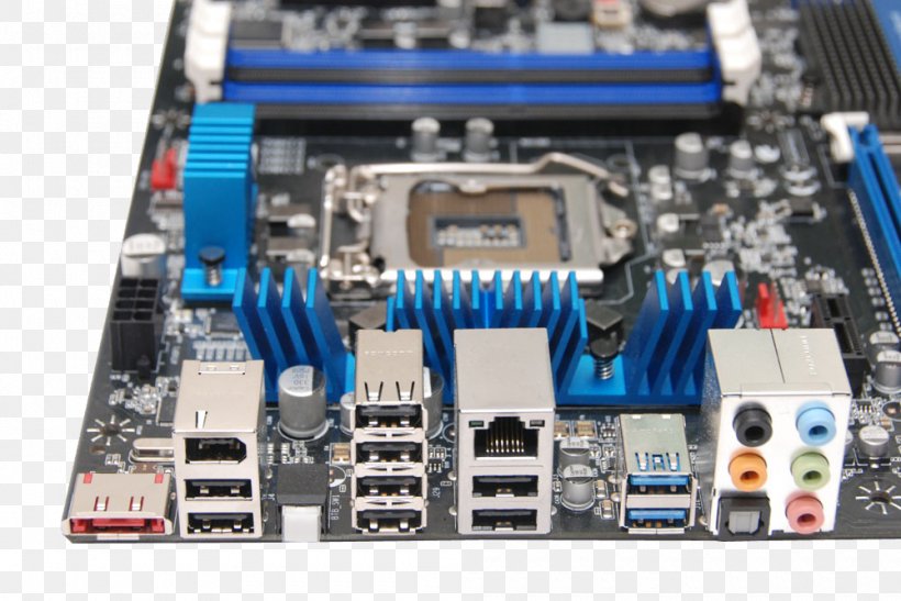 Motherboard Intel LGA 1155 Computer Hardware ATX, PNG, 1000x668px, Motherboard, Atx, Central Processing Unit, Computer, Computer Component Download Free