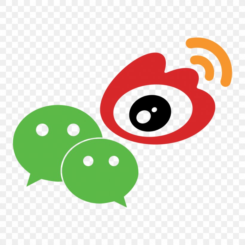 Social Media Sina Weibo Tencent Weibo, PNG, 1000x1000px, Social Media, Area, Artwork, Baidu, Fruit Download Free