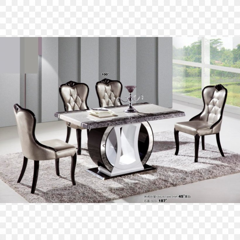 Table Dining Room Matbord Marble Furniture, PNG, 1000x1000px, Table, Bedroom, Bench, Carpet, Chair Download Free