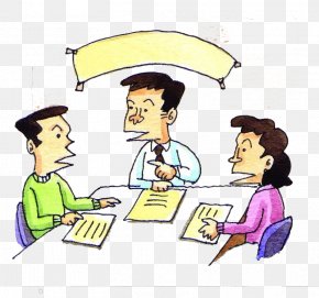 Meeting Discussion - Cartoon Comics Painting Illustration PNG