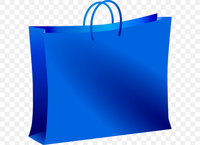 Paper Shopping Bags & Trolleys Clip Art, PNG, 588x596px, Paper, Azure, Bag, Blue, Brand Download Free
