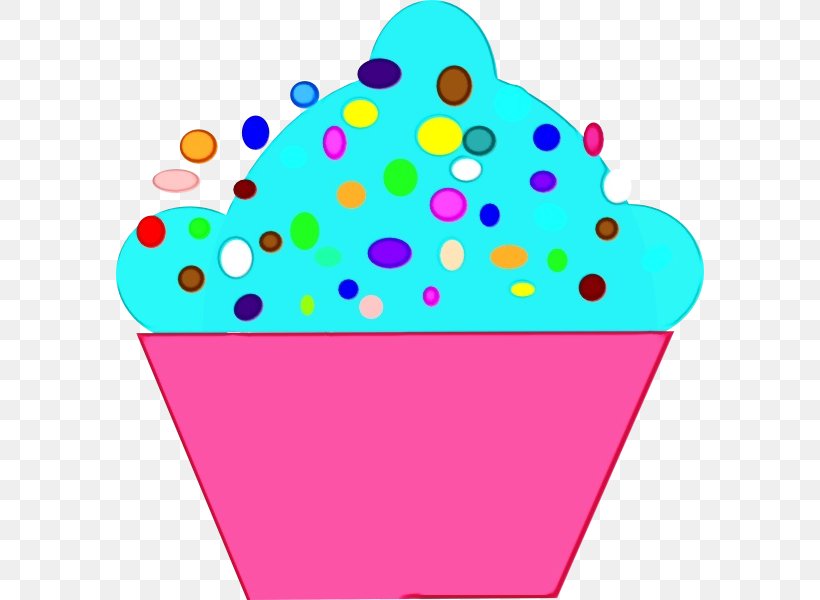 Polka Dot, PNG, 588x600px, Watercolor, Cake Decorating Supply, Cone, Magenta, Paint Download Free