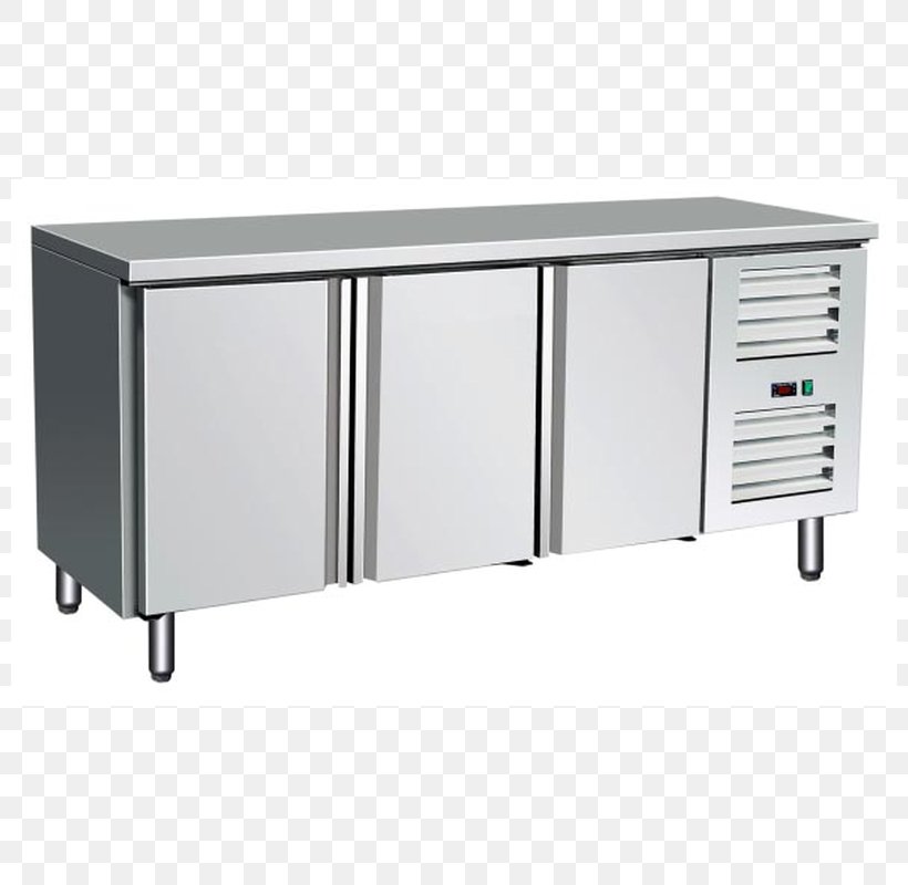Table Refrigeration Workbench PRESTIGE TRADE D.o.o. Kitchen, PNG, 800x800px, Table, Catering, Door, Drawer, Erakusmahai Download Free