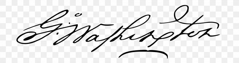 United States American Revolution George Washington, 1732-1799 Wikipedia Signature, PNG, 2000x534px, United States, American Revolution, Area, Art, Black And White Download Free