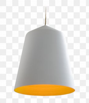 Ceiling Fixture Cylinder - Yellow Light PNG