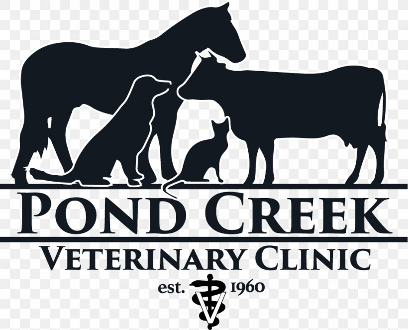 Cattle Horse Logo Pet Veterinarian, PNG, 945x765px, Cattle, Black And White, Brand, Cattle Like Mammal, Clinic Download Free