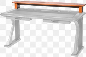 Table - Computer Desk Shelf Table Hutch PNG