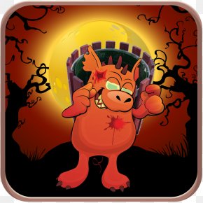Feeding Frenzy - Douchegordijn Cartoon Halloween Film Series PNG