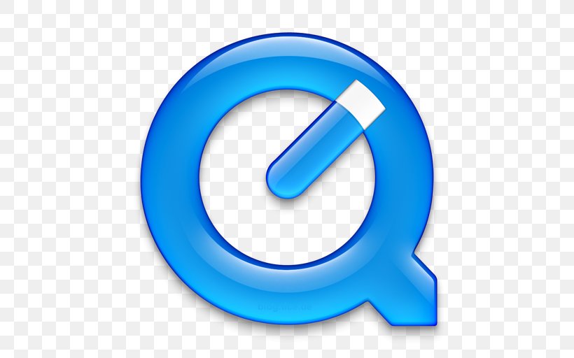 QuickTime File Format Apple Media Player MacOS, PNG, 512x512px, Quicktime, Apple, Blue, Computer Icon, Computer Software Download Free