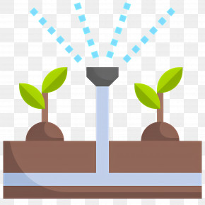 Sustainability - Irrigation System For Plants Illustration PNG