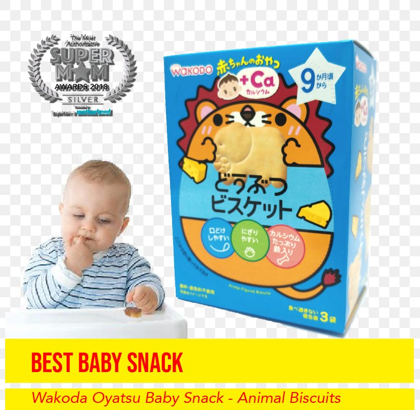 Baby Food Wakodo Co., Ltd. Infant Biscuit, PNG, 800x800px, Baby Food, Area, Biscuit, Biscuits, Calcium Download Free