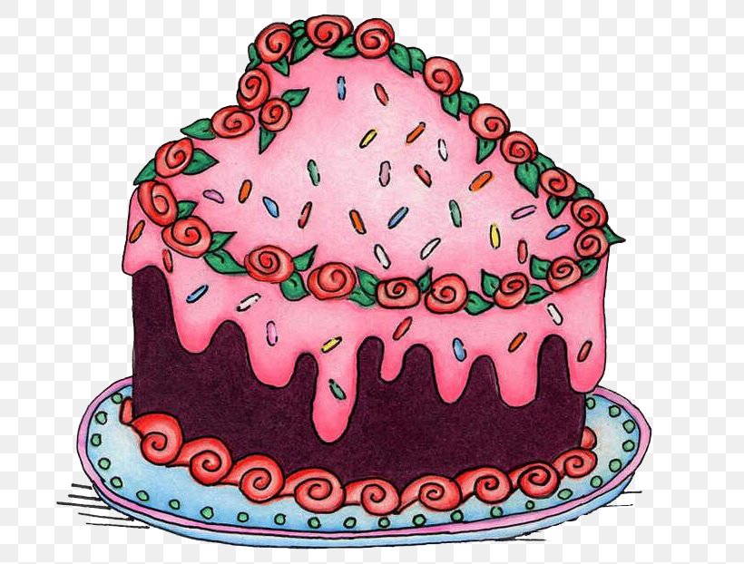 Birthday Cake Torte Chocolate Cake Cupcake Bakery, PNG, 716x622px, Birthday Cake, Baked Goods, Bakery, Birthday, Buttercream Download Free
