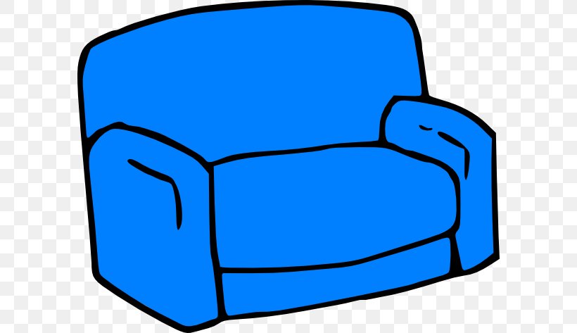 Couch Living Room Chair Furniture Clip Art, PNG, 600x473px, Couch, Area, Artwork, Bedroom, Blue Download Free