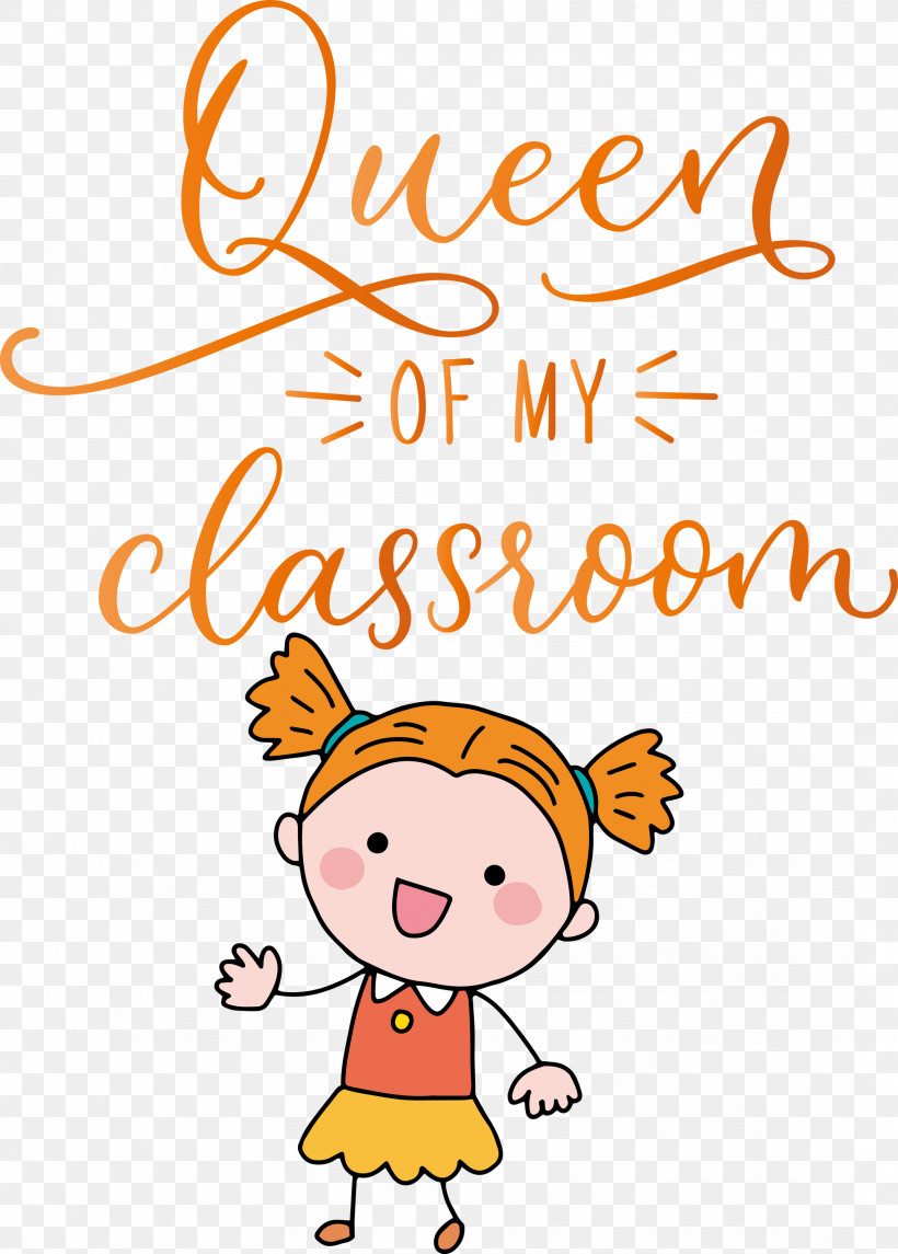 QUEEN OF MY CLASSROOM Classroom School, PNG, 2146x2999px, Classroom, Behavior, Cartoon, Character, Happiness Download Free