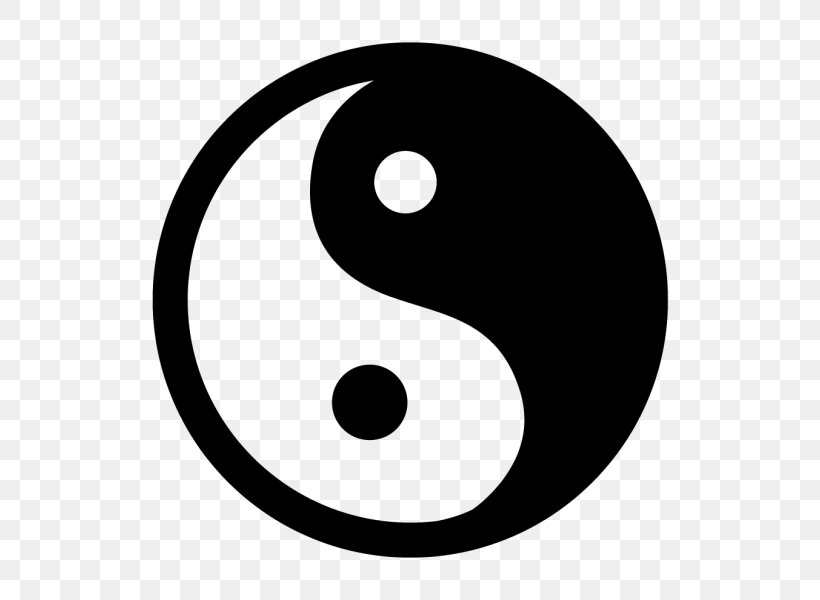 Wall Decal Bumper Sticker Yin And Yang, PNG, 600x600px, Wall Decal, Black And White, Bumper Sticker, Decal, Drawing Download Free