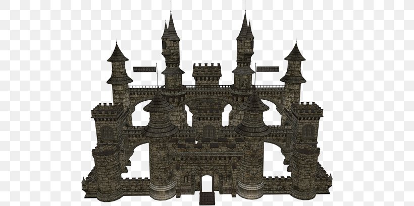 Building Clip Art, PNG, 500x409px, Building, Architecture, Castle, Digital Image, Medieval Architecture Download Free