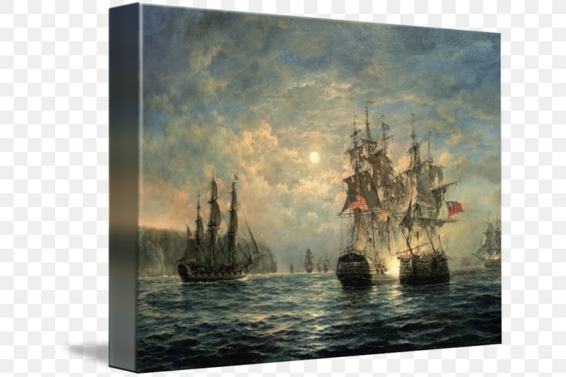 Art Sailing Ship Canvas Print, PNG, 650x546px, Art, Artwork, Boat, Calm, Canvas Download Free