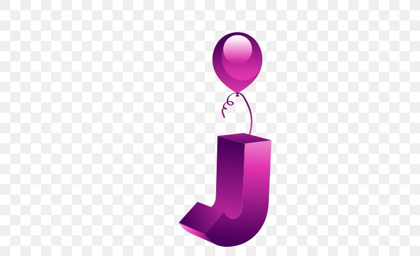 J Letter K Alphabet, PNG, 500x500px, Letter, Alphabet, Balloon, Letter Case, Magenta Download Free