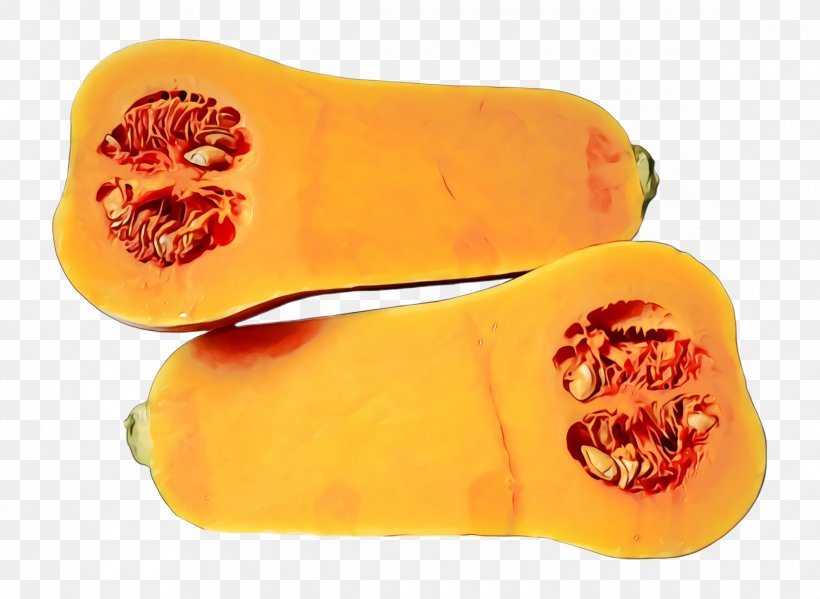 Orange, PNG, 2340x1712px, Watercolor, Butternut Squash, Footwear, Orange, Paint Download Free