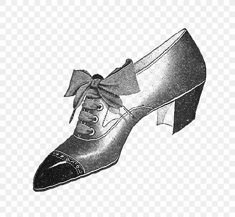 High-heeled Shoe White, PNG, 1200x1107px, Shoe, Black And White, Footwear, High Heeled Footwear, Highheeled Shoe Download Free