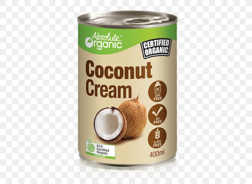 Organic Food Vegetarian Cuisine Coconut Milk Flavor, PNG, 600x600px, Organic Food, Coconut Cream, Coconut Milk, Flavor, Grocery Store Download Free