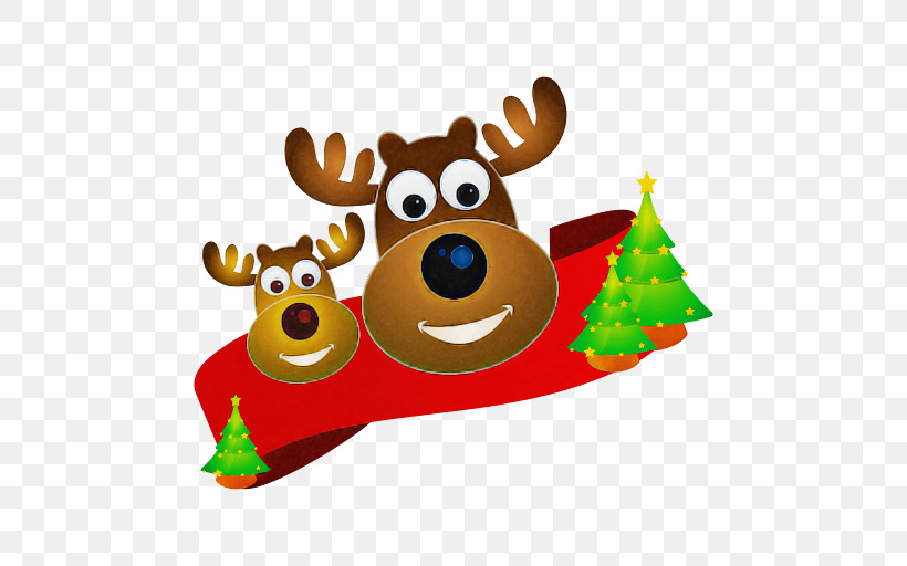 Reindeer, PNG, 512x512px, Cartoon, Animation, Deer, Moose, Reindeer Download Free