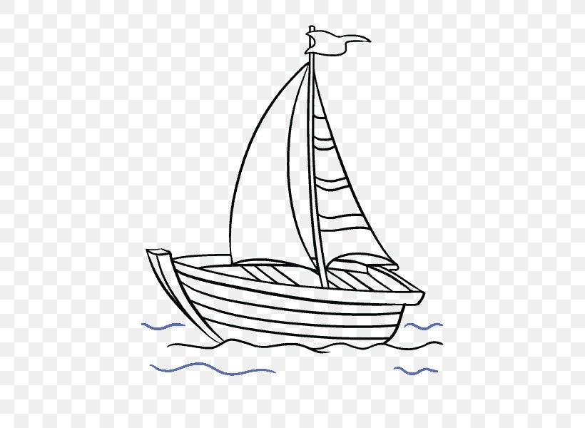 Drawing Sailboat Line Art Sailing, PNG, 678x600px, Drawing, Area, Art, Artwork, Black And White Download Free
