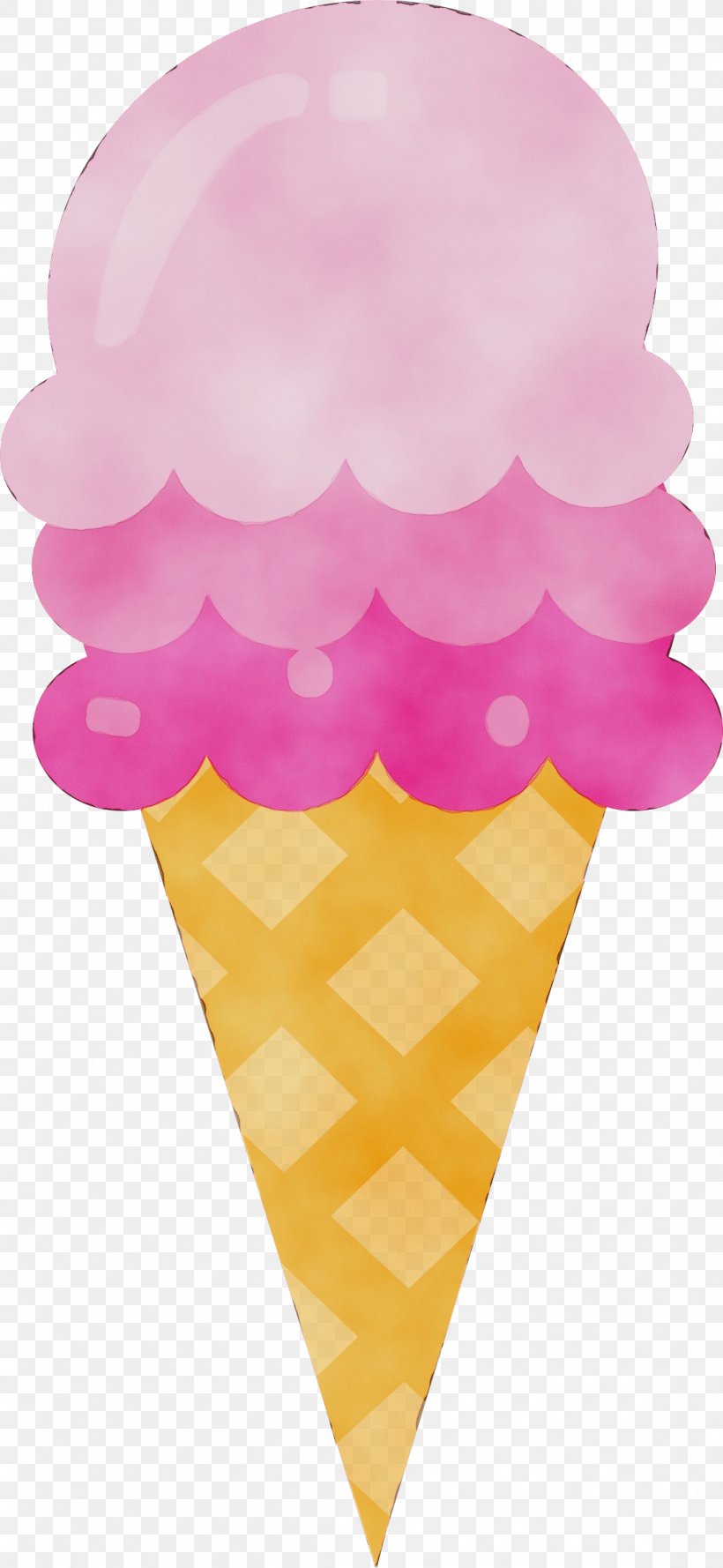 Ice Cream, PNG, 1101x2388px, Watercolor, Cone, Dessert, Food, Frozen Dessert Download Free