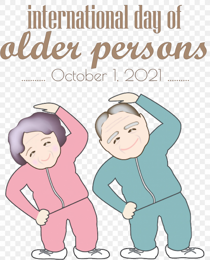 International Day For Older Persons Older Person Grandparents, PNG, 2424x3000px, International Day For Older Persons, Ageing, Cartoon, Conversation, Grandparents Download Free