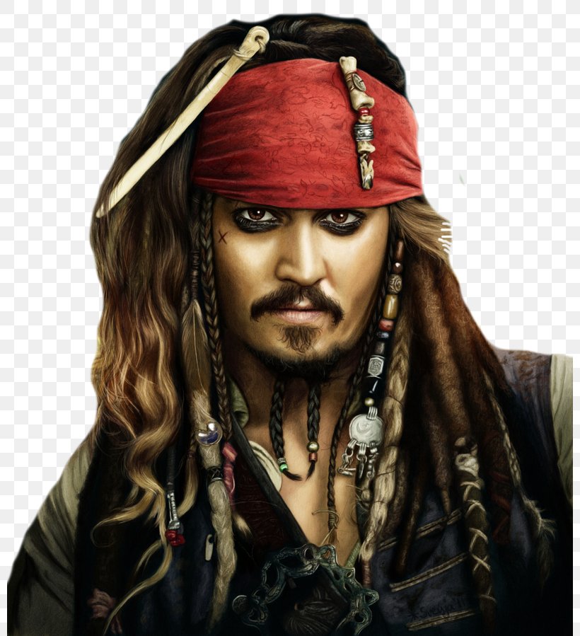 Johnny Depp Jack Sparrow Pirates Of The Caribbean: On Stranger Tides, PNG, 800x899px, Johnny Depp, Art, Bandana, Black Pearl, Drawing Download Free