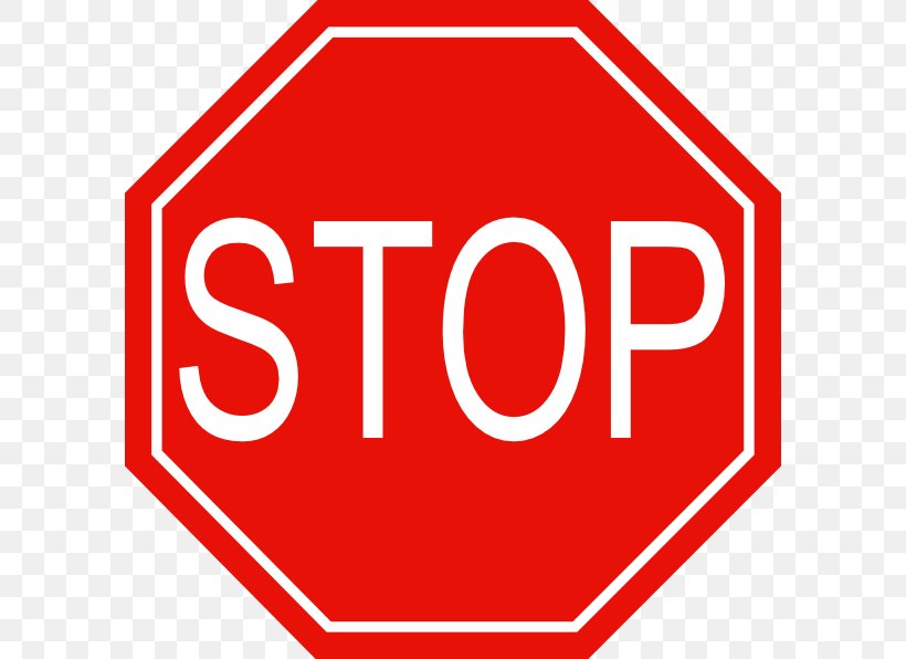 Stop Sign Traffic Sign Clip Art, PNG, 594x596px, Stop Sign, Area, Brand, Free Content, Graphic Arts Download Free