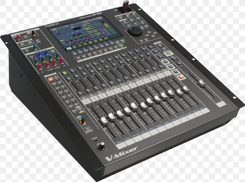 Audio Mixers Roland Corporation Sound Roland Mixer Digital Mixing Console, PNG, 1104x819px, Watercolor, Cartoon, Flower, Frame, Heart Download Free