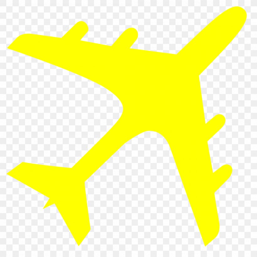 Airplane Aircraft Silhouette Clip Art, PNG, 2000x2000px, Airplane, Air Travel, Aircraft, Hand, Jet Aircraft Download Free