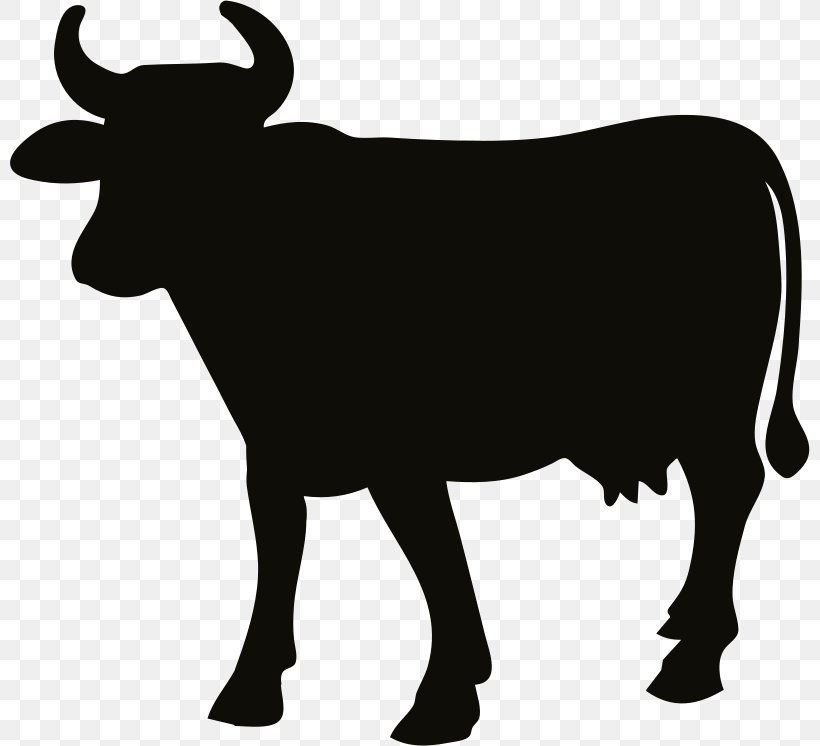 Angus Cattle Silhouette, PNG, 800x746px, Angus Cattle, Autocad Dxf, Black And White, Bull, Cattle Download Free