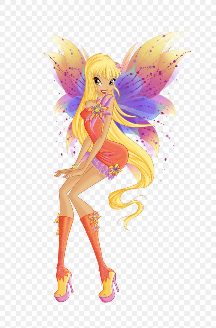 Barbie Fairy Cartoon Figurine, PNG, 900x1368px, Watercolor, Cartoon, Flower, Frame, Heart Download Free