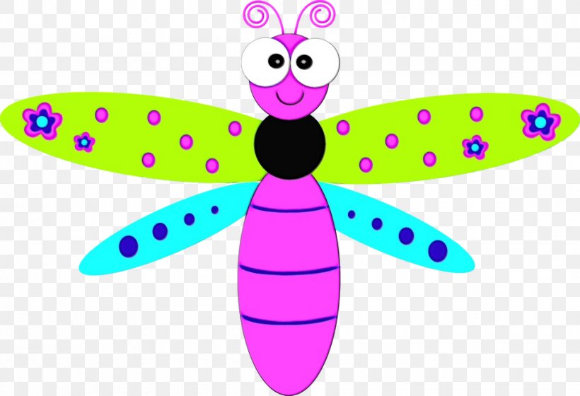 Pink Background, PNG, 960x656px, Cartoon, Comics, Dragonflies And Damseflies, Dragonfly, Drawing Download Free
