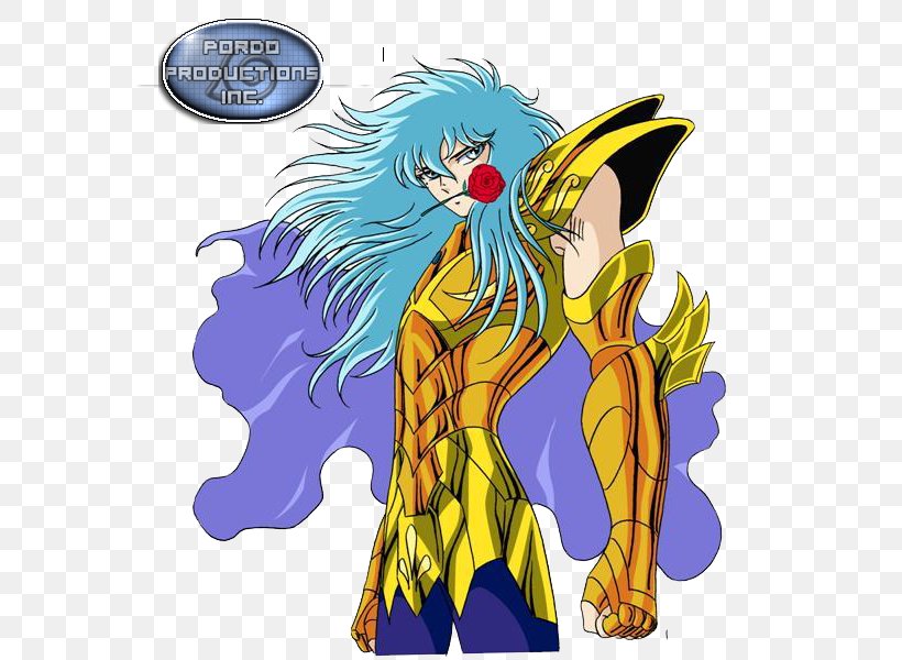 Pisces Aphrodite Gemini Saga Saint Seiya: Knights Of The Zodiac Taurus Aldebaran Aries Mu, PNG, 590x600px, Watercolor, Cartoon, Flower, Frame, Heart Download Free