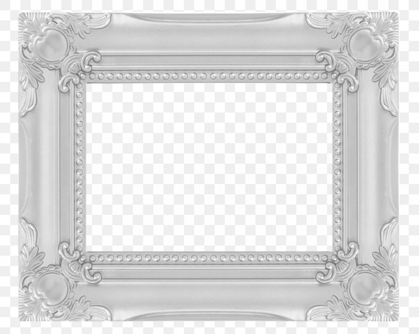 Silver Picture Frames Rectangle, PNG, 823x656px, Silver, Picture Frame, Picture Frames, Rectangle, White Download Free