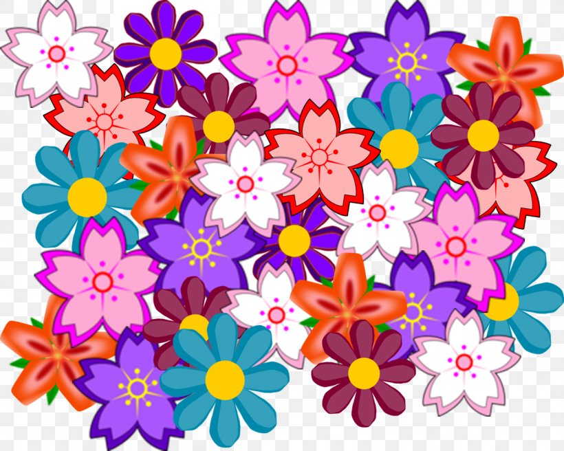 Flower Collage Drawing Floral Design Clip Art, PNG, 1196x957px, Flower, Art, Collage, Cut Flowers, Drawing Download Free