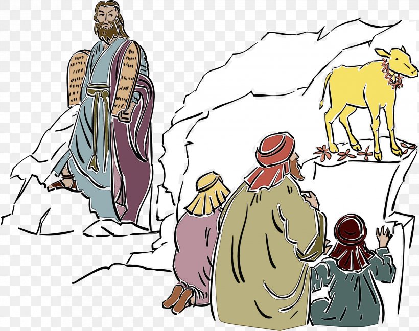 Cartoon Nativity Scene Bovine, PNG, 3300x2608px, Watercolor, Bovine, Cartoon, Nativity Scene, Paint Download Free