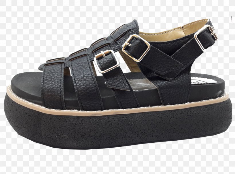 Slide Leather Shoe Sandal, PNG, 1000x740px, Slide, Black, Black M, Footwear, Leather Download Free