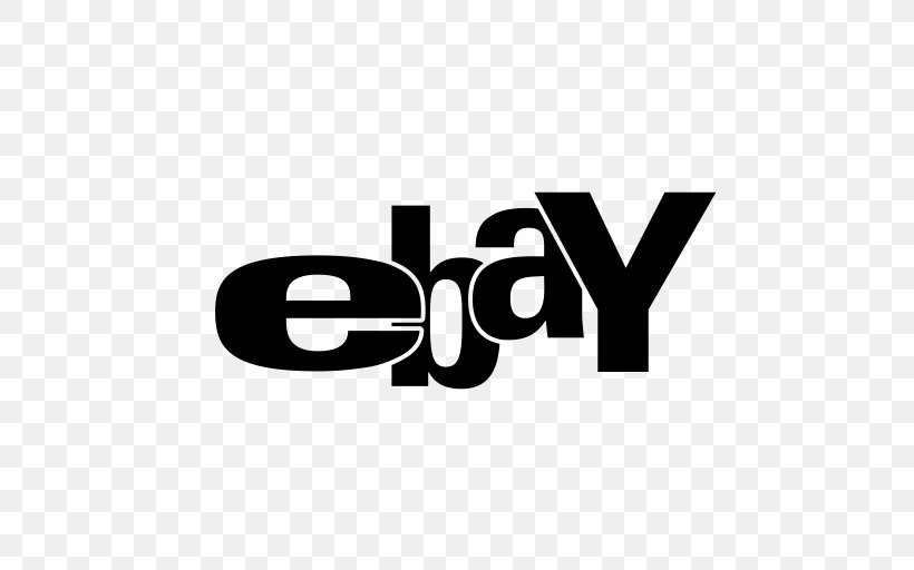 Amazon.com EBay Logo, PNG, 512x512px, Amazoncom, Area, Black, Black And White, Brand Download Free