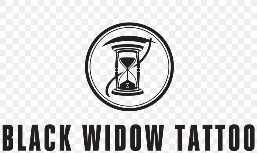 Black Widow Tattoo Logo Brand Magazine, PNG, 1000x596px, Logo, Black And White, Brand, Canada, Culture Download Free