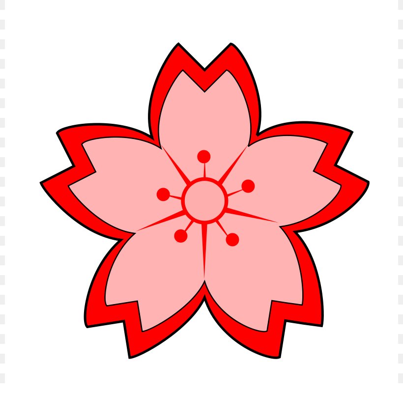 Cherry Blossom Clip Art, PNG, 800x800px, Cherry Blossom, Area, Artwork, Blossom, Cartoon Download Free