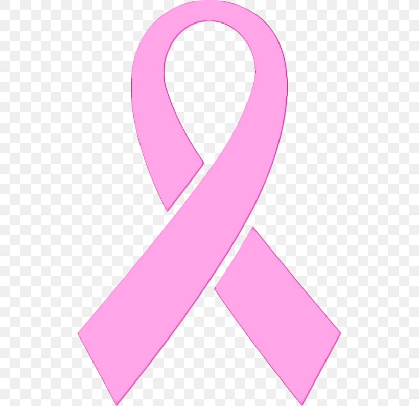 Pink Ribbon Line Magenta Material Property, PNG, 518x794px, Watercolor, Magenta, Material Property, Paint, Pink Download Free