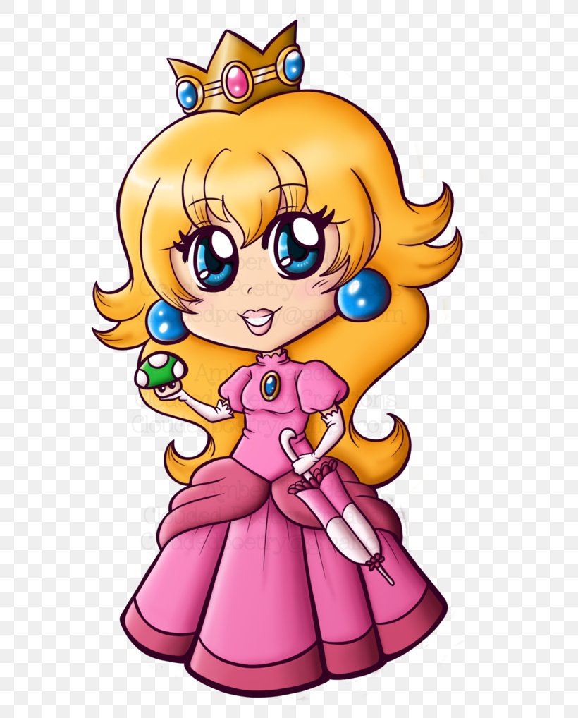 Princess Peach Luigi Art Super Mario Bros., PNG, 785x1018px, Watercolor, Cartoon, Flower, Frame, Heart Download Free