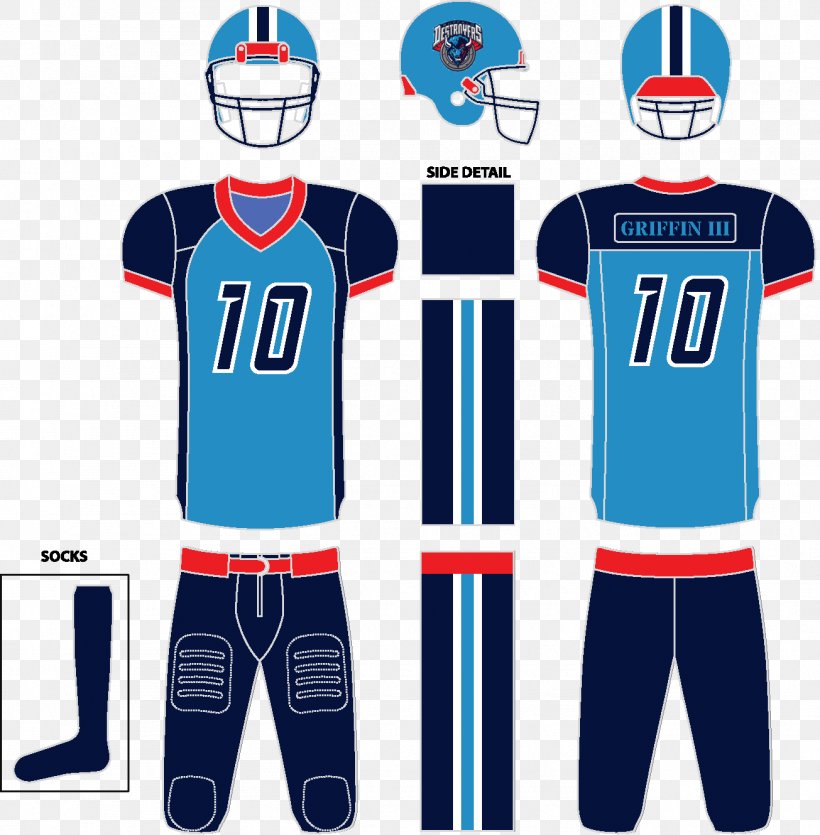 Sports Fan Jersey T-shirt Team Columbus Destroyers, PNG, 1305x1330px, Sports Fan Jersey, Area, Blue, Brand, Clothing Download Free