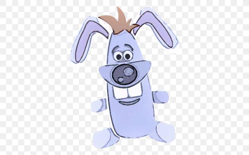 Easter Bunny, PNG, 512x512px, Rabbit, Cartoon, Dog, Easter Bunny, Purple Download Free