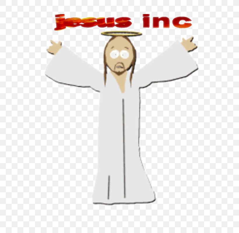 Outerwear Cartoon Character South Park Font, PNG, 800x800px, Outerwear, Cartoon, Character, Fictional Character, Jesus Download Free