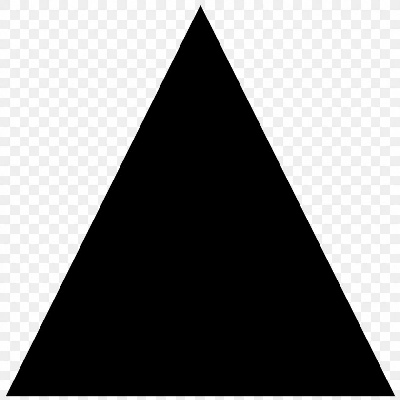 Sierpinski Triangle Equilateral Triangle, PNG, 1024x1024px, Sierpinski Triangle, Black, Black And White, Equilateral Polygon, Equilateral Triangle Download Free